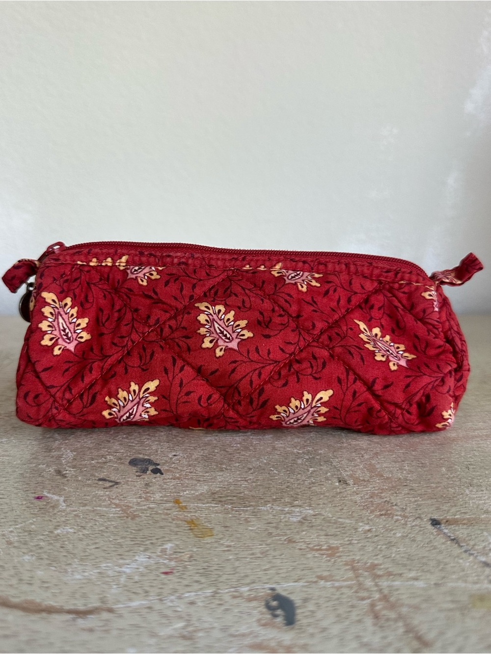 Pierre Deux French Country Quilted Zip Pouch - Picture 4 of 14